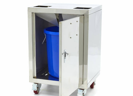 Orange Juicer Trolley - Compact - incl Waste Bucket - on Wheels