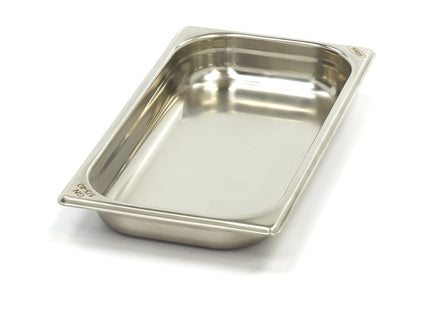 Gastronorm Container - 1/3 GN - 4cm Deep - Stainless Steel