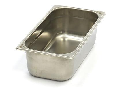 Gastronorm Container - 1/3 GN - 10cm Deep - Stainless Steel