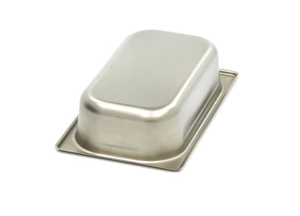 Gastronorm Container - 1/4 GN - 6,5cm Deep - Stainless Steel