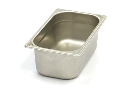 Gastronorm Container - 1/4 GN - 10cm Deep - Stainless Steel
