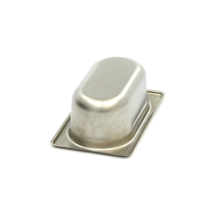 Gastronorm Beholder - 1/9 GN - 6,5cm Dyb - Rustfrit stål