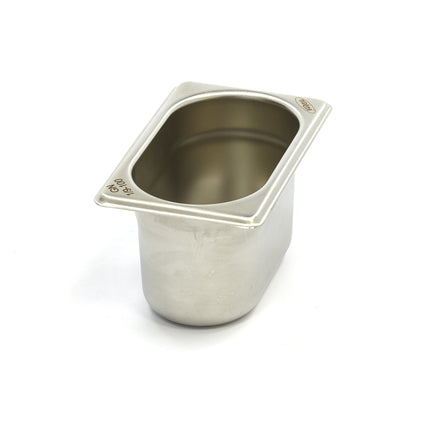 Gastronorm Beholder - 1/9 GN - 10cm Dyb - Rustfrit stål