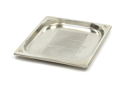 Gastronorm Container - 1/2 GN - 2cm Deep - Stainless Steel - Perforated