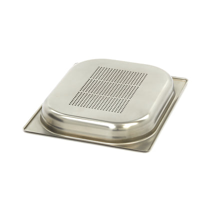 Gastronorm Beholder - 1/2 GN - 4cm dyp - Rustfritt stål - Perforert