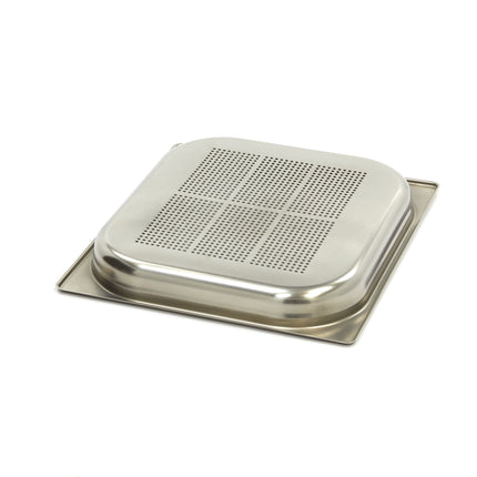 Gastronorm Beholder - 2/3 GN - 4cm dyb - Rustfrit stål - Perforeret