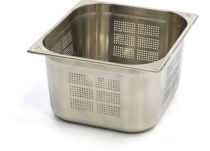 Récipient Gastronorme - 2/3 GN - Profondeur 20 cm - Inox - Perforé
