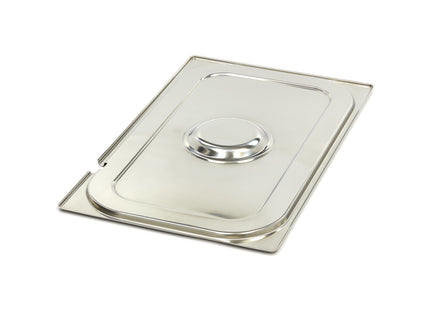 Gastronorm-Deckel – 1/1 GN – Edelstahl – mit Aussparung