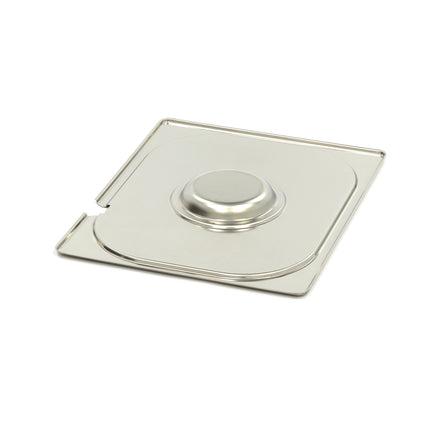 Couvercle Gastronorm -1/2 GN - Inox - avec évidement