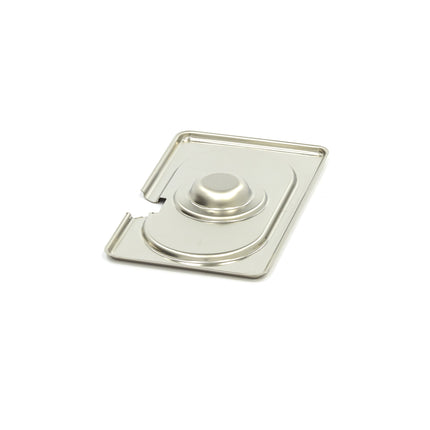 Gastronorm-Deckel – 1/9 GN – Edelstahl – mit Aussparung