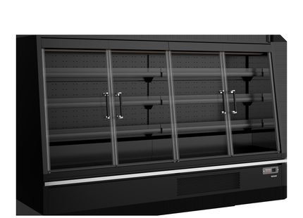Supermarket Multideck Cooler - Galaxy+ GPL26FGD Black / DF