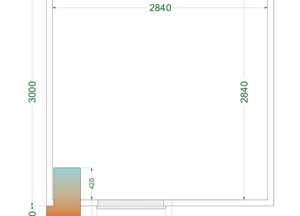 Chambre Froide - CRPF3030WD