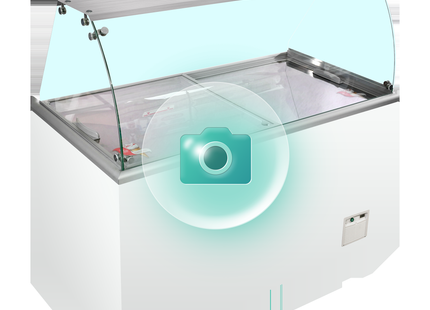 Scoop Ice Cream Freezer - IDA300-W1+