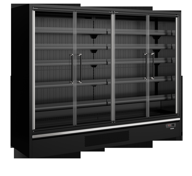 Supermarket Multideck Cooler - Galaxy+ GP26FGD Maxi Black