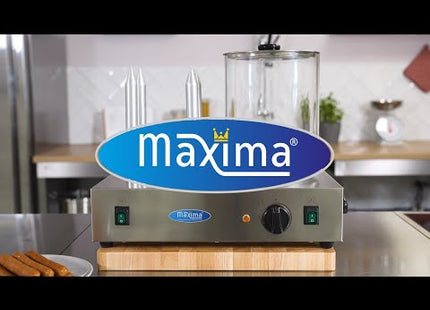 Hot Dog Warmer - Ø20 x 24cm - Vaatwasmachinebestendig - met 4 Spikes
